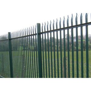 H3600mm Powder Coated Metal Palisade Fence