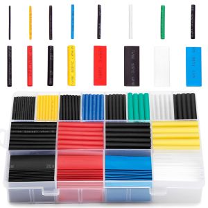 Multifunctional Colored Shrink Tubing , 2:1 Multicolor Adhesive Shrink Wrap