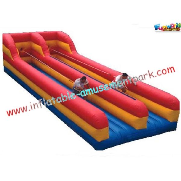 Buy Customized Commercial grade 0.55mm PVC tarpaulin Inflatable Bungee Game Hire, Rental at wholesale prices