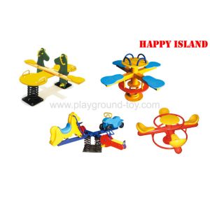 Quality PVC Board Children Seesaw Equipment , Plastic Seesaw Rocker for sale