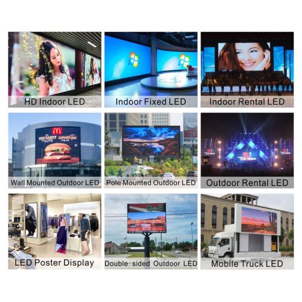 Wedding Planning Led Video Wall Stage Display Screen P2 P3 P4 128*64 Resolution