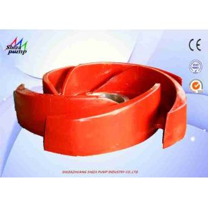 2PNL Pump High Chrome Casting Impeller , Five Vanes Half Open Mud Pump Parts