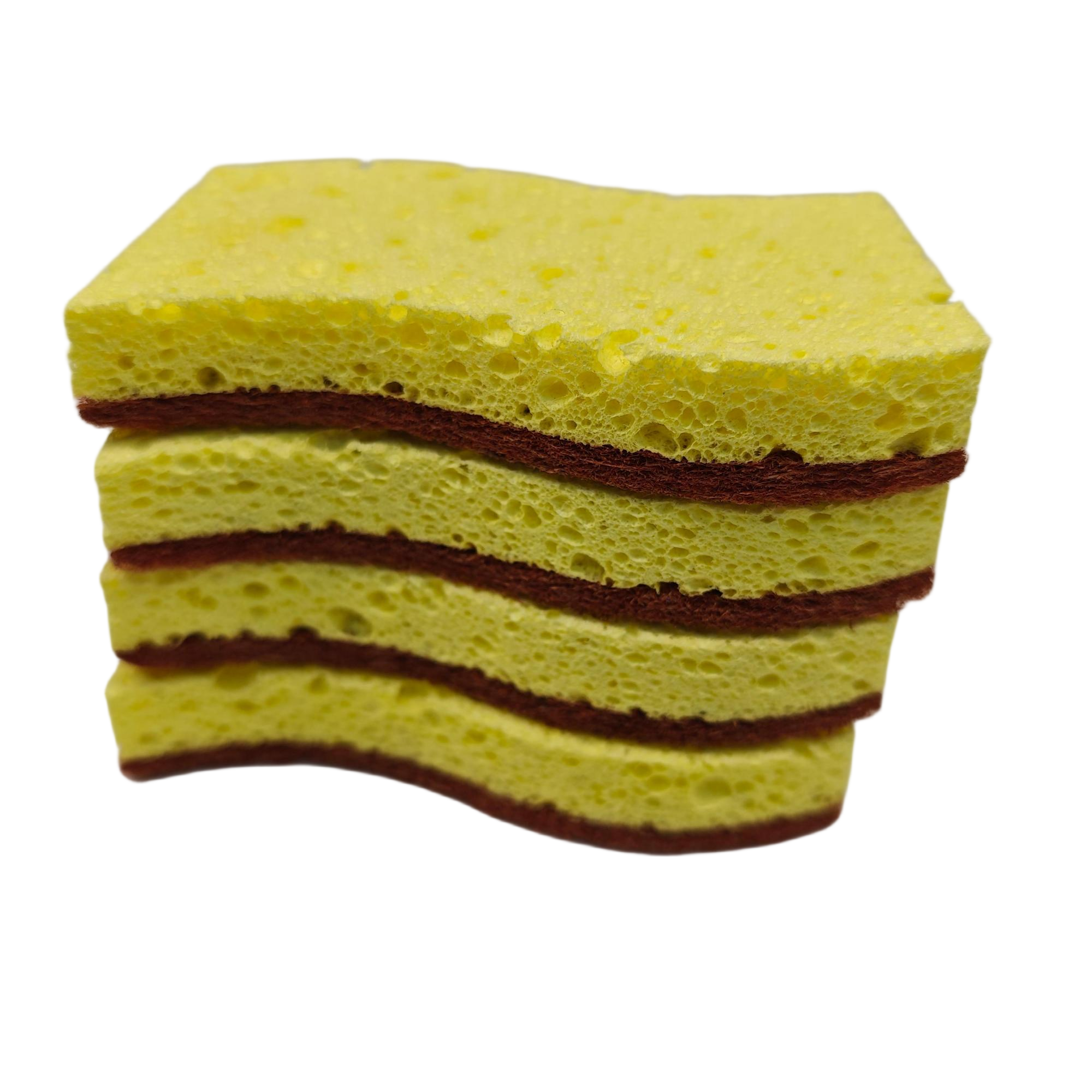 Biodegradable Cellulose Sponge High Absorbency Eco Cleaning