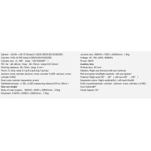 2019 Launched Digital Phoropter / Fully Auto Comprehensive Refractometer / High