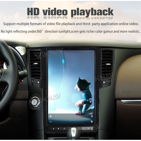 Viknav Car Radio For Infiniti FX35 QX70 (2009-2013)14.4 inch Multimedia Player Stereo Latest Tesla GPS Navigation