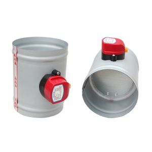 220v Automatic Control Duct Zone Dampers Size 75mm
