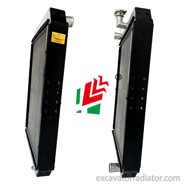 Jianghuai JAC1024 Bus Radiator Cooler Assembly Aluminum Passenger Car Engine Cooling System Water Tank Silver Color