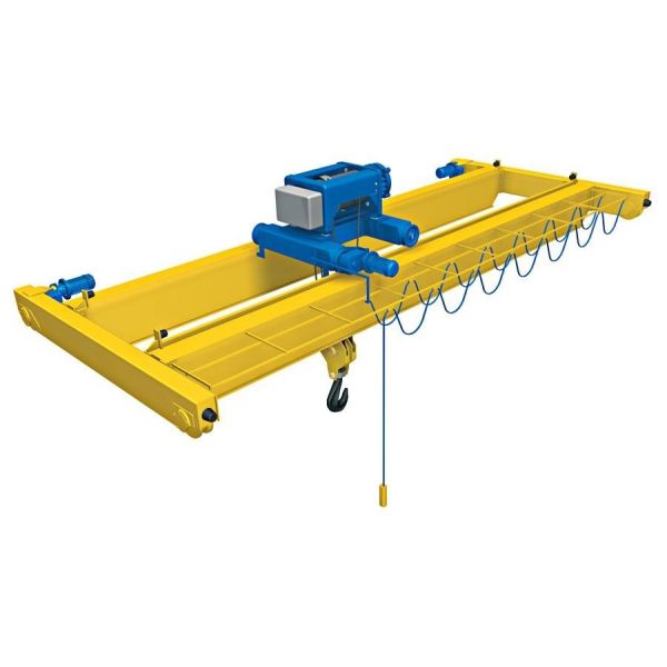 Easy Operated Bridge Crane Double Girder Overhead Crane with Capacity 5-100 Ton and A5-A7 Working Grade