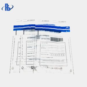 PE Plastic Tamper Evident Security Bags , Recyclable Secure Money Bags