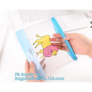 zipper professional vinyl slider bag pvc zipper bag, Manufacturer Clear Vinyl