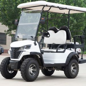China Long Range 4 Wheel 4 Seater Golf Cart Electric Club Drive Lithium Buggy Street Legal Golf Cart on sale