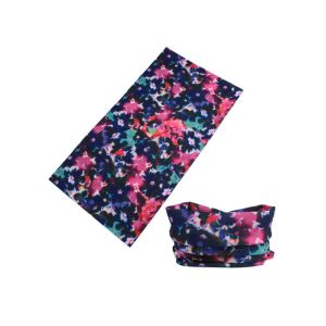 Polyester Blue Cute Design Kids Head Scarf , 25*50 CM Breathable Ski Neck Warmer