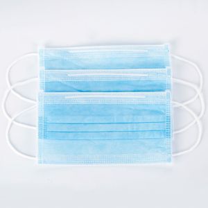 Fluid Resistant Disposable Non Woven Face Mask Hypoallergenic Skin Friendly