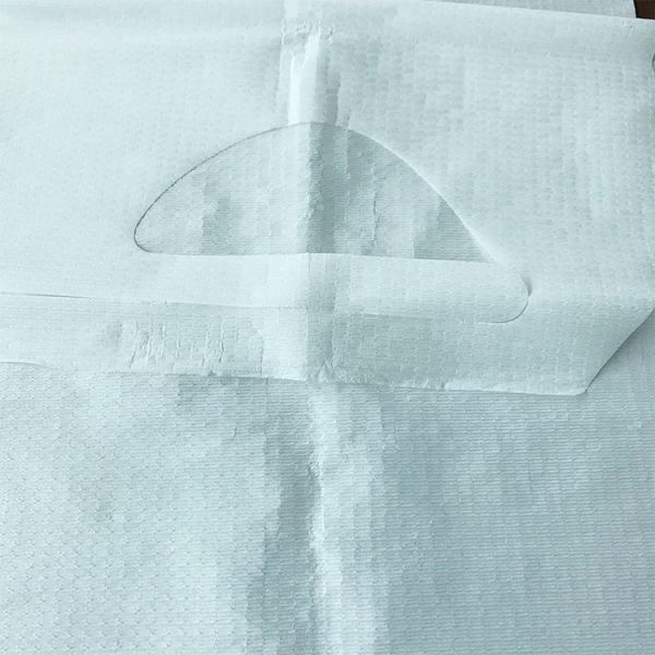 Wholesale Disposable Adult Bibs Waterproof With Paper and PE Film