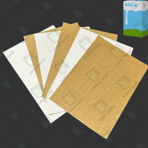 190-340g 100% Virign Wood Pulp High Quality Liquid Packaging Kraft Board Food