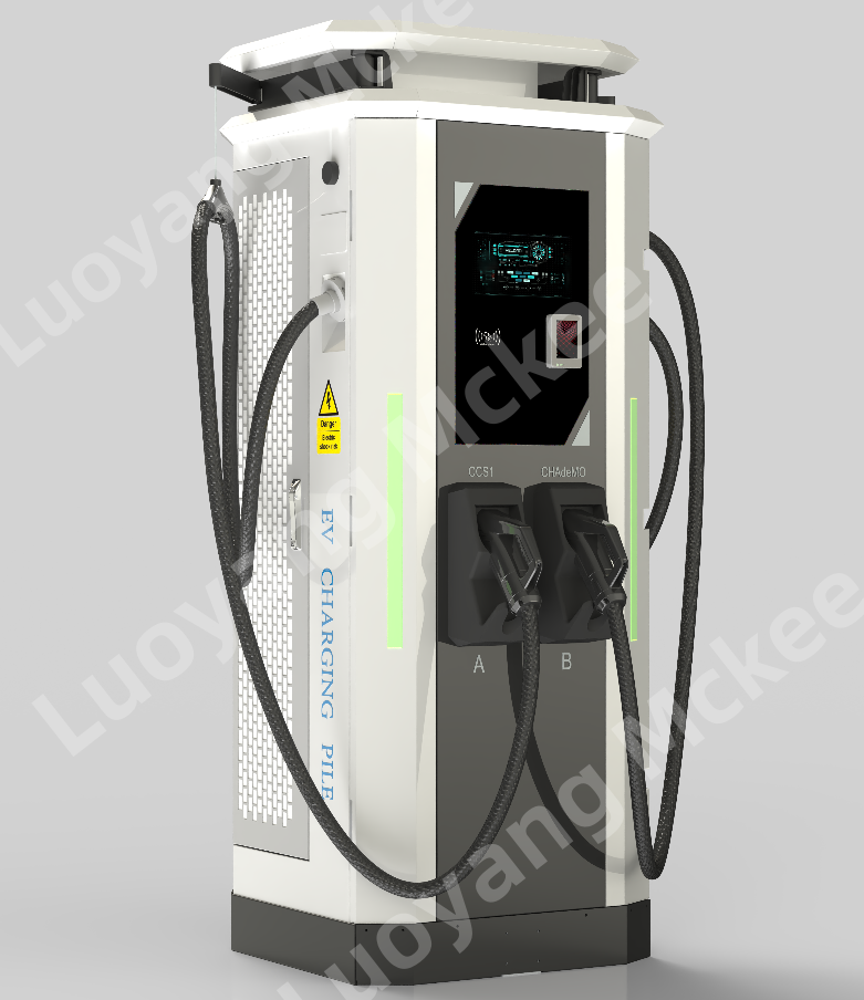 Universal Compatibility Weatherproof High Efficiency DC EV Charger with Fast