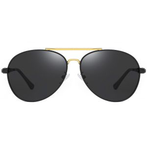 Polarized Retro Shades Sunglasses BSCI Men Unbreakable Frame Glasses