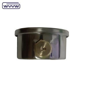 Back Connection Pressure Gauge Manometer Shock Resistant 60mm