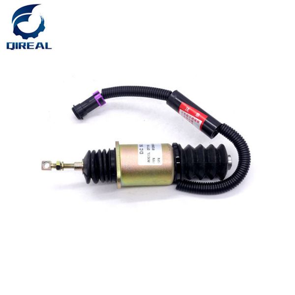 Buy Excavator Parts DT118 24V Diesel Engine Stop Solenoid 612600080681 at wholesale prices