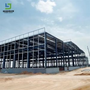 Prefab Steel Workshop Building Light Weight Corrosion Resistant