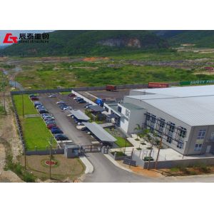 Modular Flexible Steel Frame Multi Storey Buildings / Distribution Center