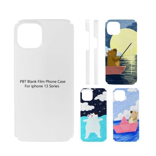 Customizable Blank 3D Sublimation Film Phone Case For IPhone 14 15 16