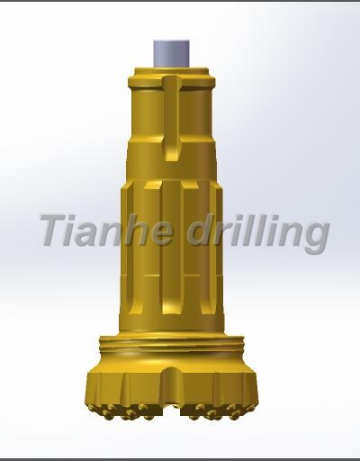 Down The Hole Button Bits Rock Drilling Long Life Span High Abrasion Resistant