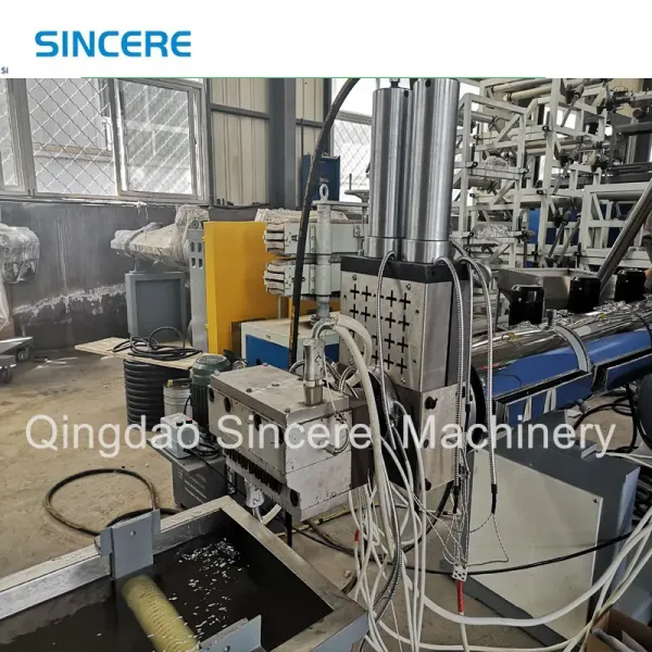 PP PE PVC PA Recycling Granulation Machine PP PE Film Pelleting Granules Making Machine