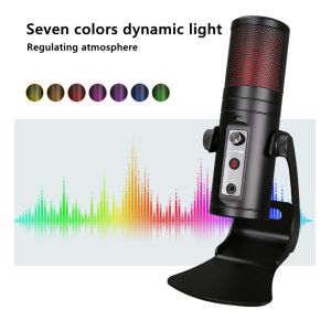 14mm Capsule 5V Usb Streaming Podcast PC Microphone Noise Cancelling