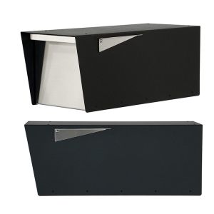 10-25" or Customized Pole Mount Mailbox with Rust Proof Galvanized Steel Box