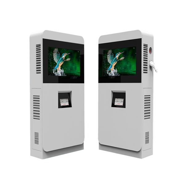 Customized Electric Vehicle Charging Stations , LCD Display Electric Car Charging Port