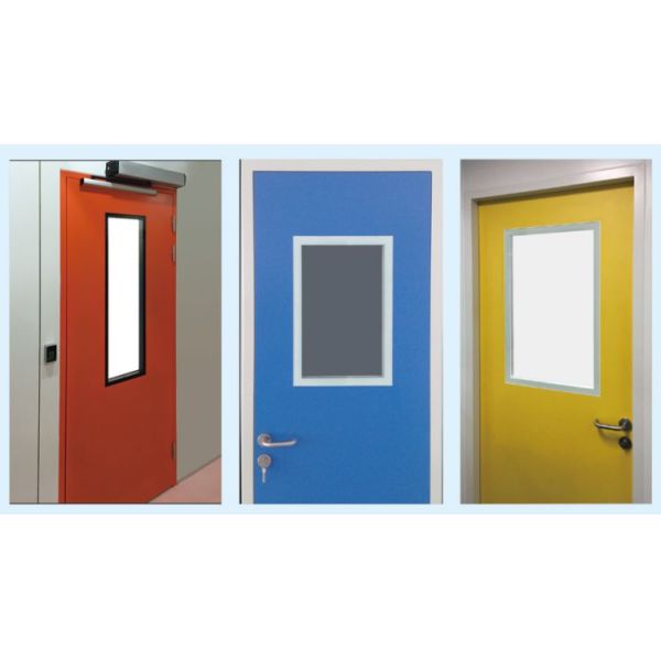 Epoxy Floor Dust Free Environment HEPA Door Electronic Clean Room