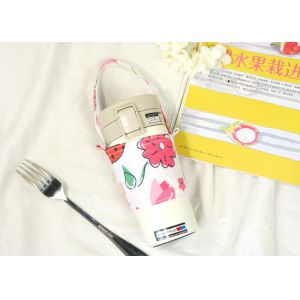 Water Cup Cover Heat Insulation Fall Protection Cotton Tote Bag