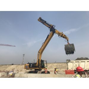 KM220 Hydraulic Folding Arm Awning Robotic Miniature Loader Extraxion Large