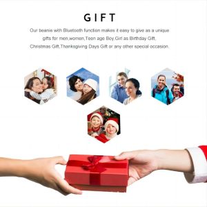 B5 Wireless Beanie hat with bluetooth, Hands-free phone calls & Music playing