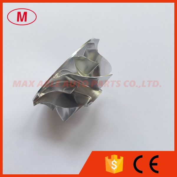 TD04 39.10/46.00mm 6+6 blades turbocharger milling/aluminum 2618/billet compressor wheel