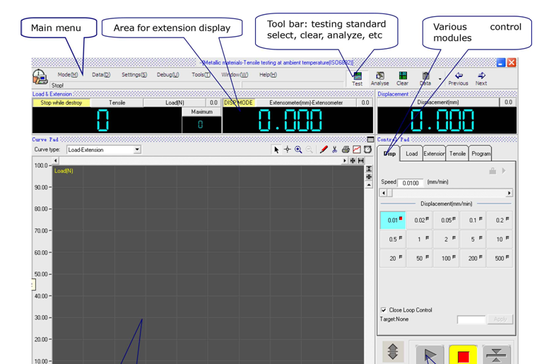 300kN 600KN 1000KN 2000KN Universal Tensile Testing Machine Great Performance