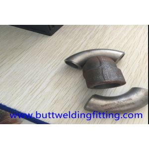 DN15-200 Carbon steel Forged Pipe Fittings / 90 deg high pressure Elbow SCH10
