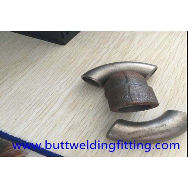 DN15-200 Carbon steel Forged Pipe Fittings / 90 deg high pressure Elbow SCH10