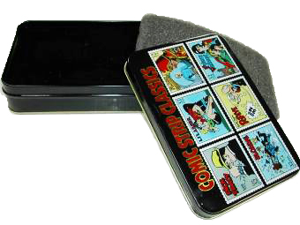 Square 4c Printing 0.35mm Thickness Gift Tin Can