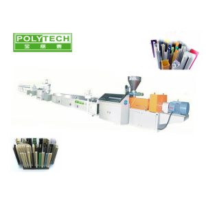 Quality Wood Plastic Doorframe / Windows WPC Foam Sheet Extruder Machine With Shaping Mould , Mixers For Wpc Machine for sale