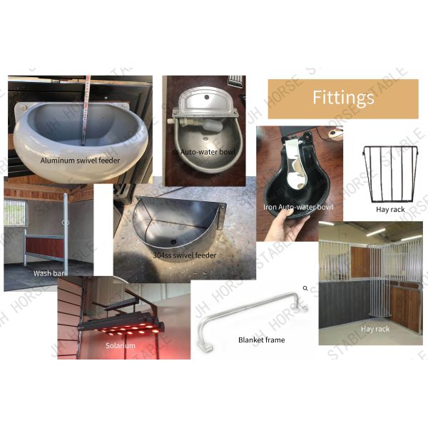 Bamboo Luxury 14ft Horse Stable Barn Panels