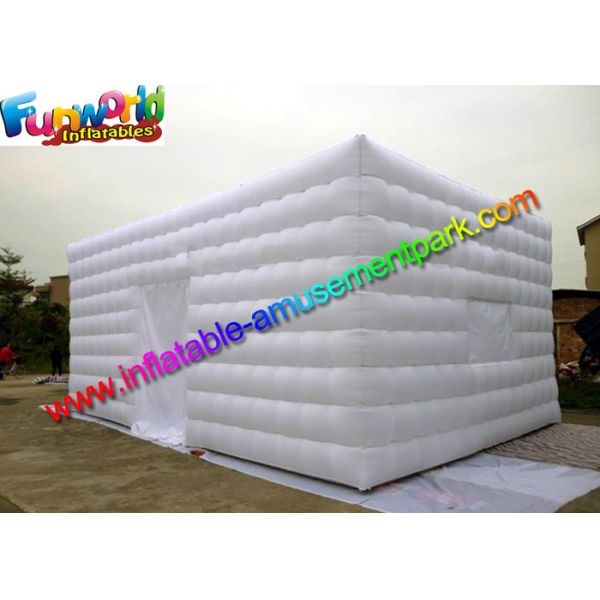 White Lightweight Commercial Air Inflatable Tent / Advertising Event Marquee