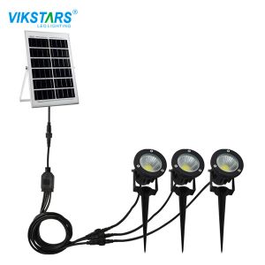China Lanscape 650lm Solar Powered Garden Lights RGB 6000k 4000k on sale