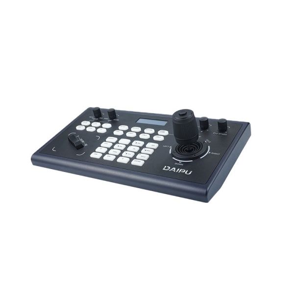 IP PTZ Camera Control Keyboard with 4D Joystick and NDI Controller by DAIPU CCU