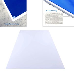 Polystyrene Non Skid Backing Cleanroom Sticky Mat Mold Mildew Resistant