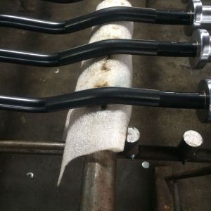 Black Oxide Weight Lifting Barbell