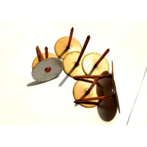 Bevel Edge Cup Head Insulation Weld Pins With retaining washer