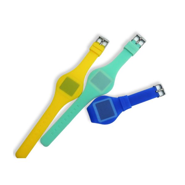 Candy colors Children's Electronic Silicone Watch LED Touch Cartoon Watch Promotion Custom Gift Cartoon