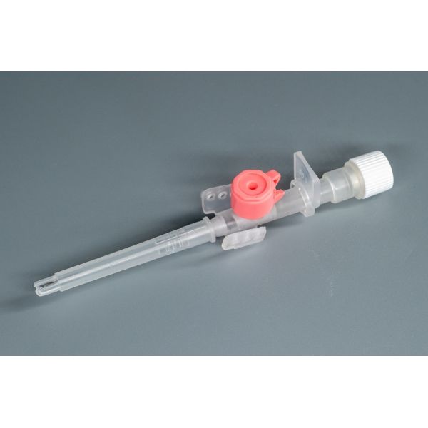 Safety Arterial & Venous Indwelling Needle I.V. Catheter with Wings and Inject Port